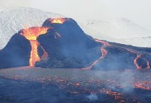 Фото - Геологи обнаружили у вулкана Фаградальсфьядль необычную магму из глубин Земли