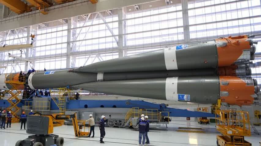 Фото - «Союз-2.1б» со «Сферой» вывезли на старт